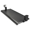 Alera Adaptivergo Clamp-On Keyboard Tray, 30.7" X 13", Black