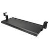 Alera Adaptivergo Clamp-On Keyboard Tray, 30.7" X 13", Black