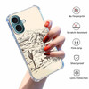 Tobelint Case for iPhone 16 Plus with Vintage Cowboy Art Design,Abstract Wild West Landscape Pattern for Men Women,Clear Slim Soft TPU Bumper Case,6.