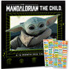 Star Wars Grogu Calendar 2026 - Deluxe 2026 Mandalorian Baby Yoda Wall Calendar Bundle with Over 100 Reminder Stickers (Mandalorian The Child Gifts,