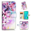 for iPhone 16 Pro Max, Designed Flip Wallet Phone Case Cover, A22015 Cherry Bloom Flower 22015