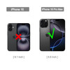 WAWZ for iPhone 16 Pro Max Case Compatible with MagSafe Slim Thin Hard PC Translucent Frosted Rugged Drop-Proof Shockproof Protective for iPhone 16 P