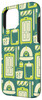iPhone 16 Pro Max Disney Pixar Monsters Inc. Patterned Green Doors Case