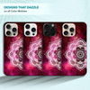 SuzaCase Back Case for iPhone 16 Pro, iPhone 16 Pro Case with Stylish Mandala Nebula Galaxy Design Printed Cute, Sleek Durable Hardshell Protective D