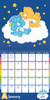 Care Bears Calendar 2026 - Deluxe 2026 Care Bears Wall Calendar Bundle with Over 100 Reminder Stickers Featuring Cheer, Grumpy, Funshine, More (Hasbr