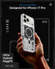 Spigen Ultra Hybrid MagFit Direct Digital Printing Case for iPhone 17 Pro [Custom Design][Compatible with Magsafe] - Neo One