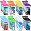 Weewooday 32 Pieces Waterproof Phone Pouch Bulk Universal Multicolor Cellphone Case Ipx8 Waterproof up to Smartphone 6.9 Inch for Cruise Gifts Beach