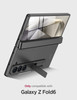 Miimall Slim Case for Samsung Galaxy Z Fold 6 Case with Screen Protector, [Wireless Charging]Built-in Adjustable Kickstand & Magnetic Hinge Protectio
