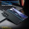 spoovcto for Samsung Galaxy Z-Fold-6 Case: with S Pen Holder, Hidden Kickstand, Hinge Protection, Front Screen Protector, Wireless Charging, for Z Fo