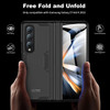 for Samsung Z Fold 4 Case: [Hidden Kickstand] [Wireless Charging], Full Body Hinge Protection Slim Case, Built-in Screen Protector Phone Stand Case f