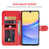 Bohefo Case for Galaxy A16 5G, Samsung A16 Wallet Case with Tempered Glass Screen Protector, Mandala Leather Flip Credit Card Holder Stand Phone Cove