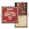Dungeons and Dragons Calendar 2026 - Deluxe 2026 Dungeons & Dragons Wall Calendar Bundle with Over 100 Reminder Stickers (Role Playing Game Gifts, Of