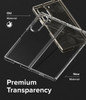 Ringke Fusion for Samsung Galaxy Z Fold 6 Case [Always Look Classy] UV Coating for Scratch & Discoloration Resistant, Shockproof Air Pockets - Clear