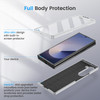 Ruky Case for Samsung Galaxy Z Fold 6, with Built-in Screen Protector Full Body Cover, Support Wireless Charging Hard PC Slim Shockproof Protective P