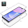 Tothedu Phone Case for Galaxy A16 5G Case, Samsung A16 SM-A166B with Tempered-Glass Screen Protector, Clear Full Body Protective Hard PC Shell TPU Co
