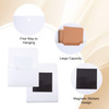 6 Pack Magnetic File Holder, Wall Mounted Hanging Organizer for Mail, Magazines, Papers, Fits Refrigerator, Whiteboard, Office, Classroom, 12.4x9.45x