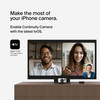 Belkin iPhone Mount with MagSafe for Apple TV 4K - MacBook Continuity Support w/tvOS - Turn Phone to Webcam, Compatible with MacBook Pro, Air, iPhone