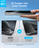 Anker HD Screen Protector, for iPhone 16, Ultra-Durable and Thin ShieldX Protection, Dust-and Fingerprint-Free with Extended Coverage, Fast and Easy