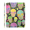 Glossy Glitter Skin Compatible with Apple iPad Pro 11 (M4) 2024 - Candy Skulls - Premium 3M Vinyl Protective Decal Cover - Easy to Apply | Crafted in