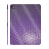 Glossy Glitter Skin Compatible with Apple iPad Pro 13 (M4) 2024 - Purple Diamond Plate - 3M Vinyl Protective Decal Cover - Easy to Apply | Crafted in