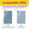 E NET-CASE Slim Case for Samsung Galaxy Tab S6 Lite 10.4 Inch 2024/2022/2020 with S Pen Holder, Shockproof Cover with Clear Transparent Back Shell,Mu