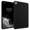 kwmobile TPU Silicone Case Compatible with Apple iPad Pro 13" (2024) - Case Soft Flexible Shock Absorbent Cover - Black Matte