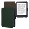 kwmobile Case Compatible with Kobo Clara 2E / Tolino Shine 4 - Nylon Protective e-Reader Cover Folio Book Style Case - Petrol