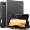 auaua Case for iPad Pro 12.9 6th/5th/4th/3rd Generation 2022/2021/2020/2018, Slim Durable Leather Stand Cover with Pencil Holder, Auto Sleep/Wake (Gr