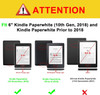 Fintie Stand Case for 6" Kindle Paperwhite (Fits 10th Generation 2018 and All Paperwhite Generations Prior to 2018) - Premium PU Leather Sleeve Cover