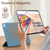 JETech Magnetic Case for iPad Pro 12.9 Inch 2022/2021/2020/2018 (6th/5th/4th/3rd Generation), Pencil 2nd Charging, Magnetic Attachment, Cover Auto Wa