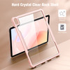 Fintie Hybrid Back Case for iPad Air 11-inch M3 (2025) / M2 (2024), iPad Air 5th (2022) / 4th Generation (2020) 10.9 Inch - Slim Clear Transparent Ba