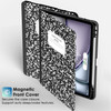 Supveco Case for iPad Air 11 Inch (M3 2025/M2 2024),iPad Air 5th/4th Generation 10.9 Inch 2022/2020 with Pencil Holder-[Auto Wake/Sleep],Premium Foli