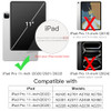 JETech Case for iPad Pro 11 Inch, 2022/2021/2020 Model, Slim Stand Hard Back Shell Smart Cover with Auto Wake/Sleep (Matcha Green)