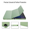 JETech Case for iPad Pro 11 Inch, 2022/2021/2020 Model, Slim Stand Hard Back Shell Smart Cover with Auto Wake/Sleep (Matcha Green)