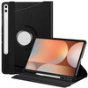 Fintie Rotating Case for Samsung Galaxy Tab S10 Plus 2024/ S9 FE Plus 5G 12.4 Inch 2023 with S Pen Holder, 360 Degree Swiveling Stand Cover Auto Slee