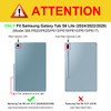 Fintie Case for Samsung Galaxy Tab S6 Lite 10.4 Inch 2024/2022/2020 with S Pen Holder, Multi-Angle Viewing Soft TPU Back Cover with Pocket Auto Wake/