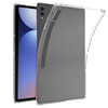 Zeking Designed for Samsung Galaxy Tab S9 Plus/ S10 Plus Case, Ultra Clear Soft Flexible Transparent TPU Skin Bumper Back Cover Shell for Galaxy Tab