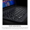 ZAGG Pro Keys Detachable Case and Wireless Keyboard for iPad Air 11" (M3)/ (M2)/ 10.9" (Gen 4, Gen 5) - Bluetooth Pairing, Backlit Laptop-Style Keys,