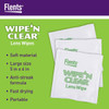 Flents Lens Wipes, Wipe 'N Clear, 150 Count, Pre-Moistened, Streak-Free, Safe for Glasses, Sunglasses, Gentle Cleaning, Clear Vision, Individually Wr