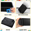 Qunclay 10 Pcs Flat Storage Tray Organizer Bin Letter Size Paper Trays for Classroom Art Activity Plastic Stackable File Paper Organizer for School O