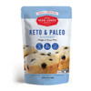 Miss Jones Baking Keto Blueberry Muffin Mix - Gluten Free, Low Carb, No Sugar Added, Naturally Sweetened Desserts & Treats - Diabetic, Atkins, WW, an