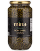 Mina Capers Non Pareil 33.5 oz, Perfect Mediterranean Seasoning or Garnish, Made with only Capers, Water, Vinegar and Sea Salt, Non GMO, Keto, Vegan,