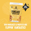 Lakanto Pancake and Waffle Mix - Sweetened with Monk Fruit Sweetener and Erythritol, Breakfast, Flapjacks, Almond Flour, Low Net Carbs, Gluten Free,