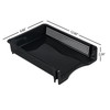 Melontray 6 Pack Stackable Letter Trays, Plastic File Organizer Tray, Desktop Document File Paper Organizer, Black