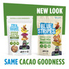 Blue Stripes - Trail Mix, Peanut Butter Banana, Cashews, Peanut Butter Chips, Healthy Snacks for Adults, Whole 70% Cacao, With Unrefined Sugar, Non G