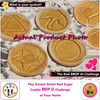 Korean Traditional Street Dalgona Real Challenge - Premade Sugar Cookie Game [BBOP-GI] (4 Kinds Shape)