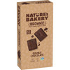 Natures Bakery Double Chocolate Brownie Bars, Whole Grains, Dates, and Cocoa, Plant Based, Dairy-Free, Snack Bar, 1 box with 12 twin packs (12 twin