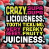 Trolli Sour Brite Crawlers, Very Berry, Sour Gummy Worms, 28.8 Ounce Resealable Bag