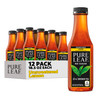 Pure Leaf Iced Tea, Unsweetened Lemon, Real Brewed Tea, Zero Sugar & Zero Calories, 18.5 Fl Oz Bottles (Pack of 12)