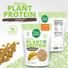 Plant Basics - Hearty Plant Protein - Unflavored Crumbles, 8 oz, Made from Peas, Non-GMO, Gluten Free, Low Fat, Low Sodium, Vegan, Meat Substitute